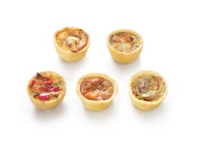 Mini quiches culinaria